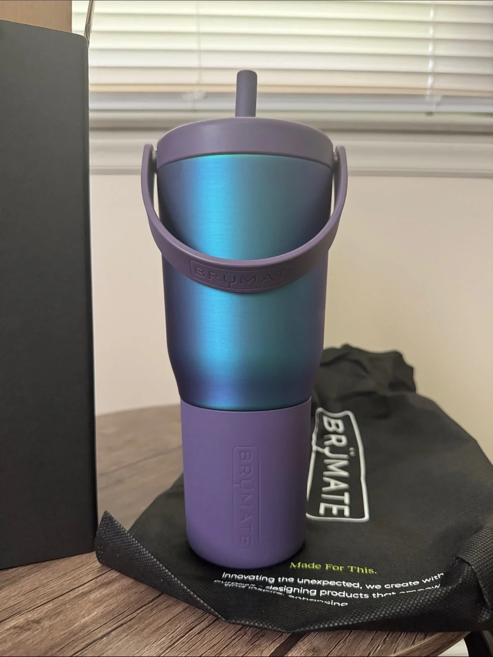 BrüMate Resa 35oz. Straw Tumbler Dark Aura